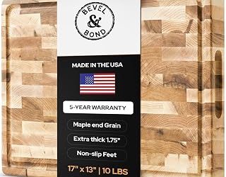Best End-Grain Maple Butcher Blocks for Heavy Chopping