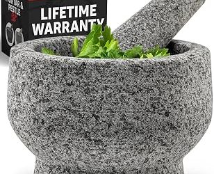 Best Mortar and Pestle for Grinding Spices, Herbs and Pastes