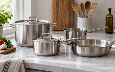 Demeyere Industry 5 vs MICHELANGELO 5-Ply Stainless Steel Cookware Set: Which Should You Buy?